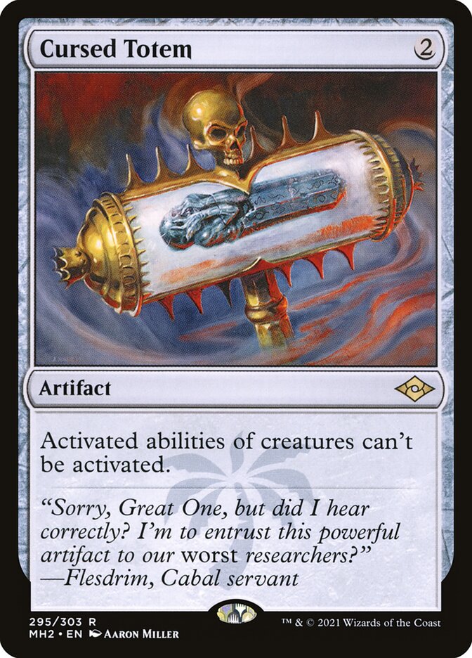 Cursed Totem (Foil Etched)