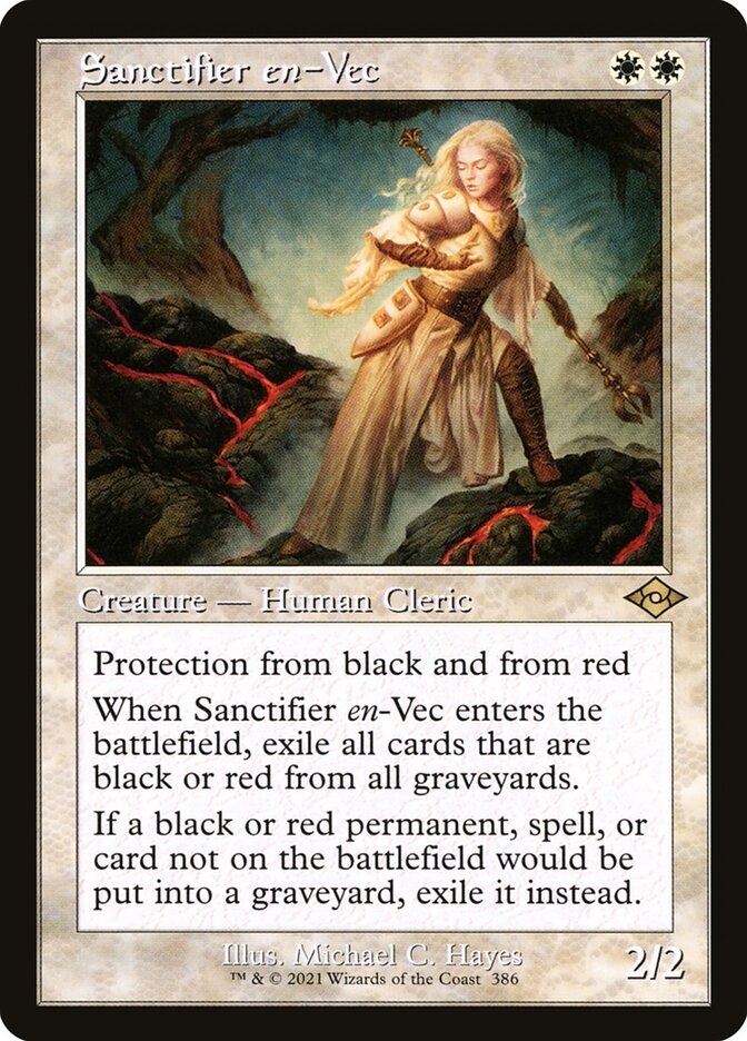 Sanctifier en-Vec (Retro Frame) (Foil Etched)