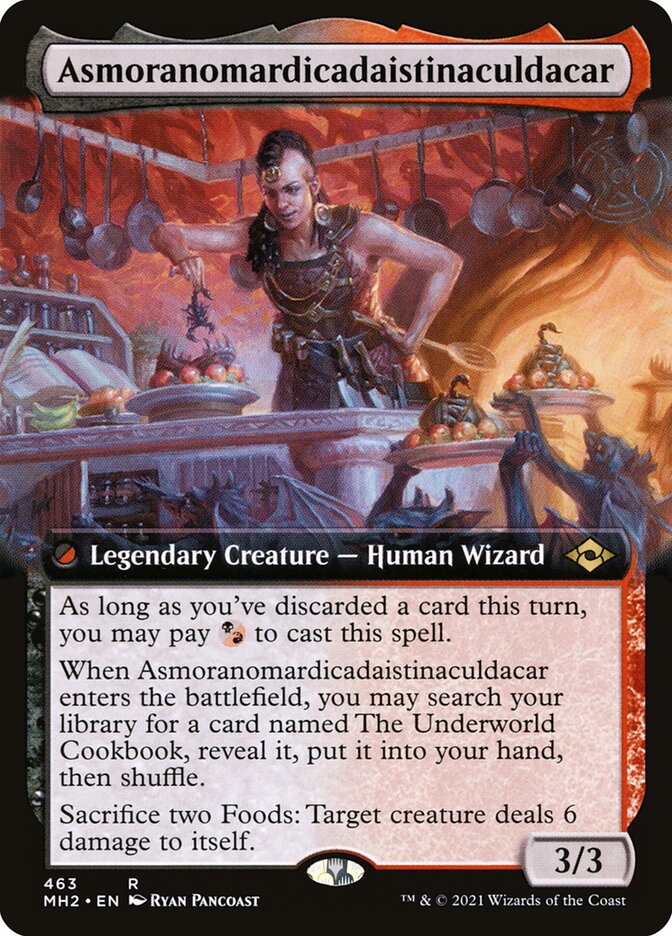 Asmoranomardicadaistinaculdacar (Extended Art)