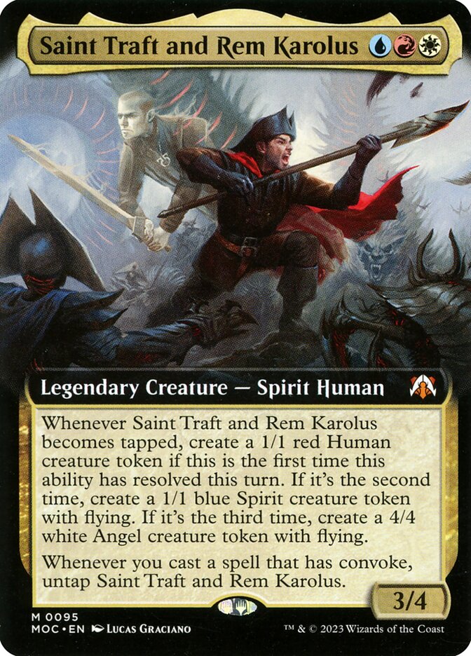 Saint Traft and Rem Karolus (Extended Art)