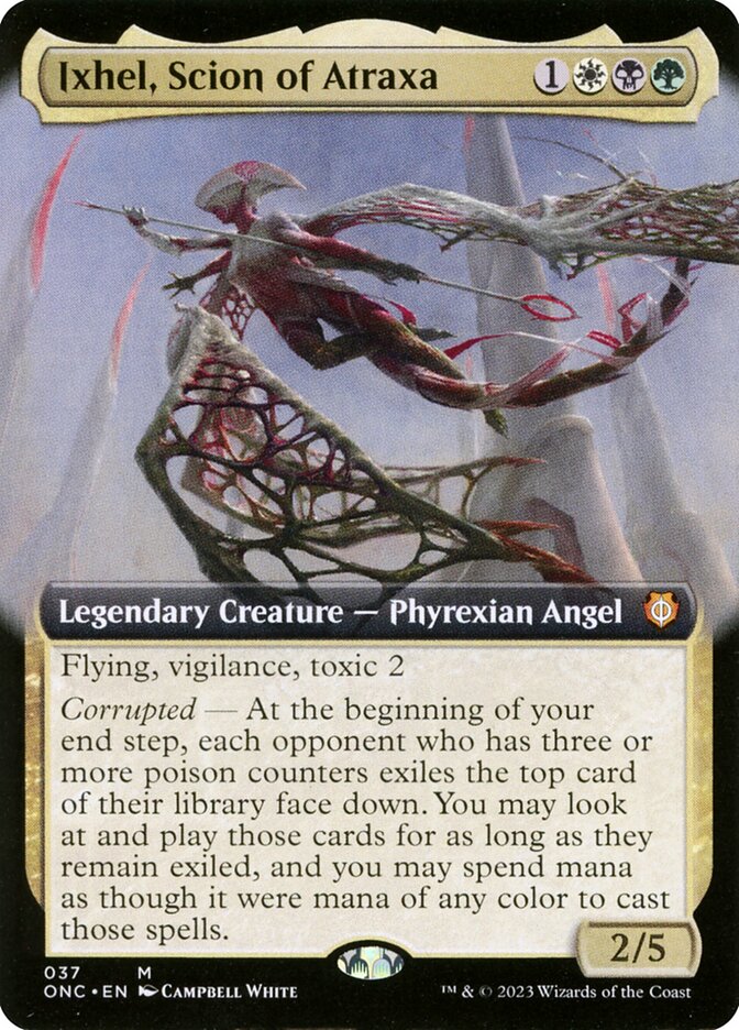 Ixhel- Scion of Atraxa (Extended Art)