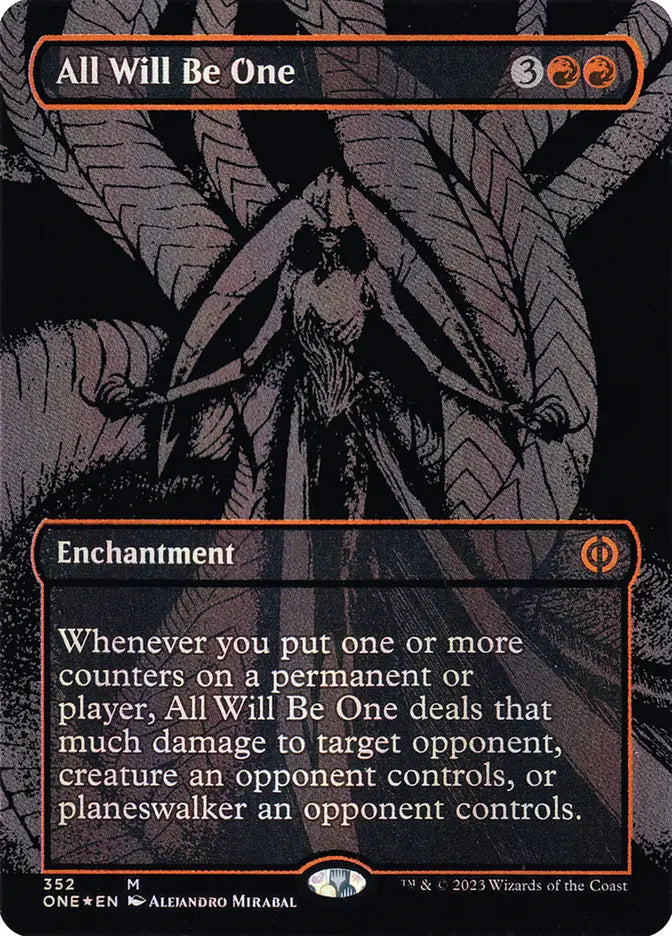 All Will Be One (Oil Slick Raised Foil)
