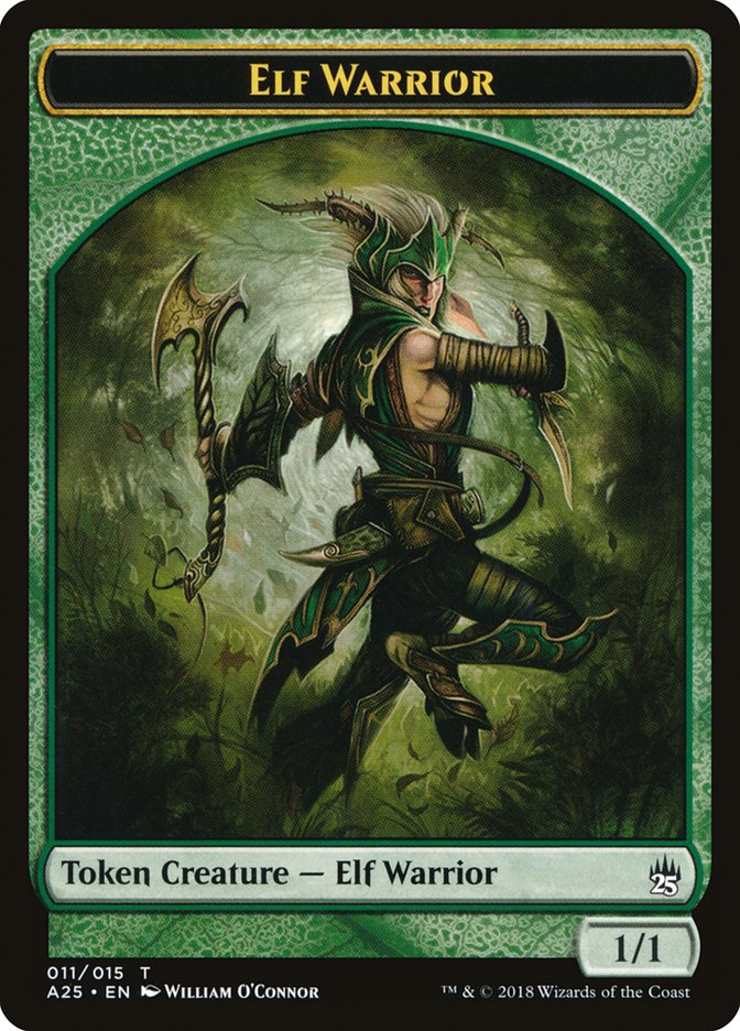 Elf Warrior Token (011)