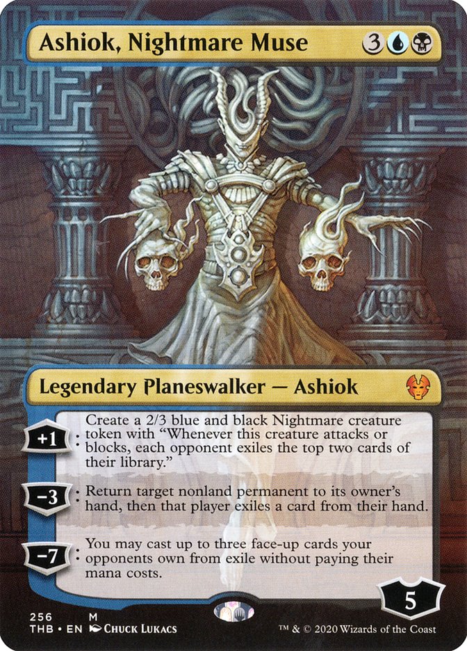 Ashiok- Nightmare Muse (Borderless)