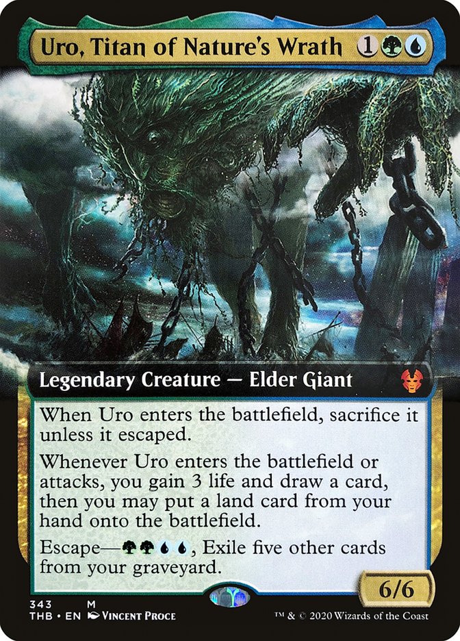 Uro- Titan of Nature's Wrath (Extended Art)
