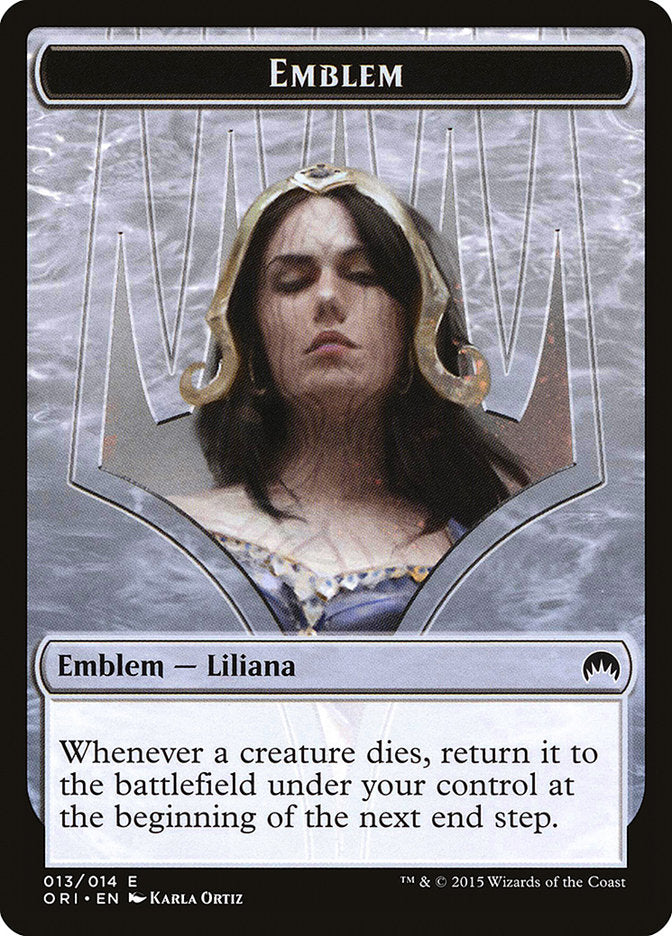 Emblem - Liliana- Defiant Necromancer