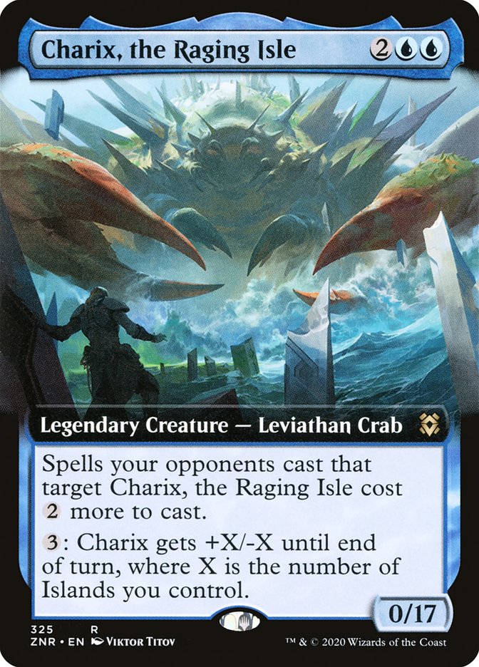 Charix- the Raging Isle (Extended Art)