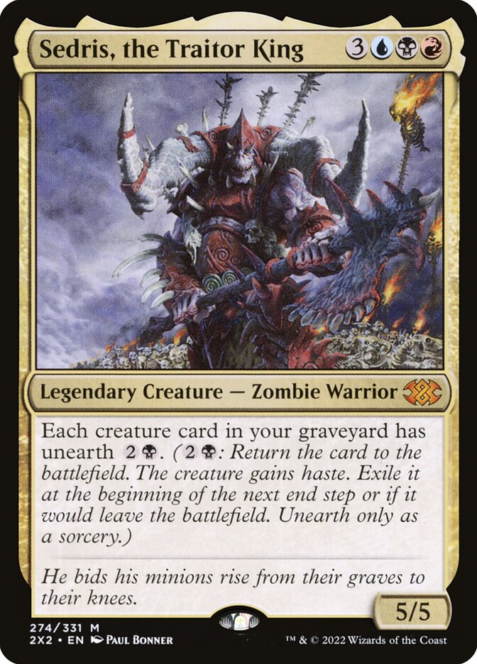 Sedris- the Traitor King