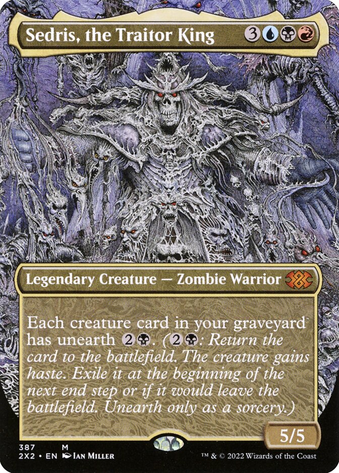 Sedris- the Traitor King (Borderless)