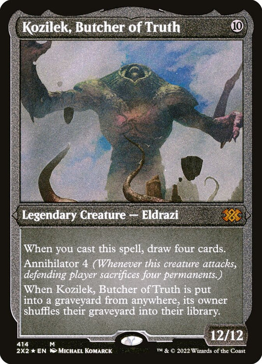Kozilek- Butcher of Truth (Foil Etched)