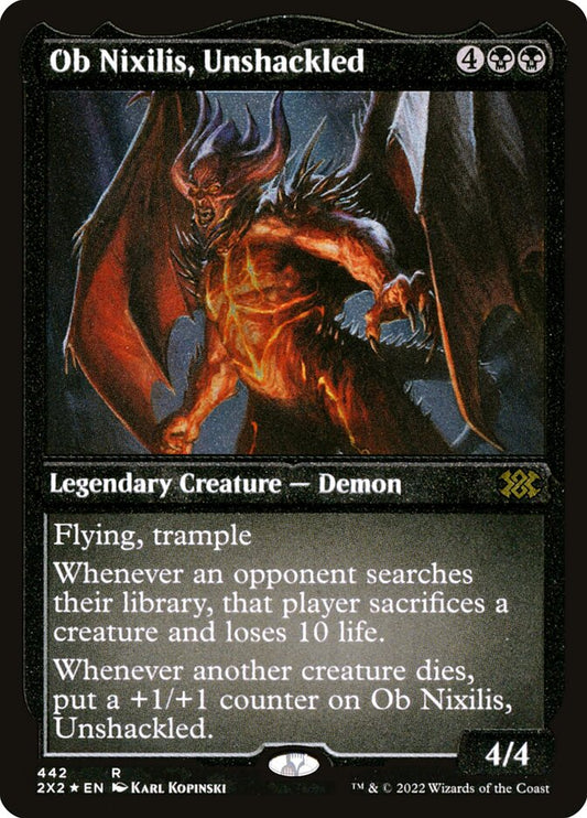 Ob Nixilis- Unshackled (Foil Etched)