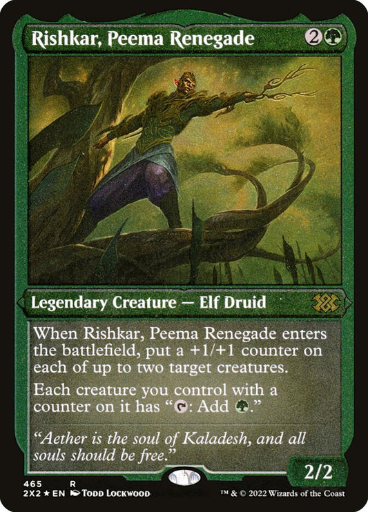 Rishkar- Peema Renegade (Foil Etched)