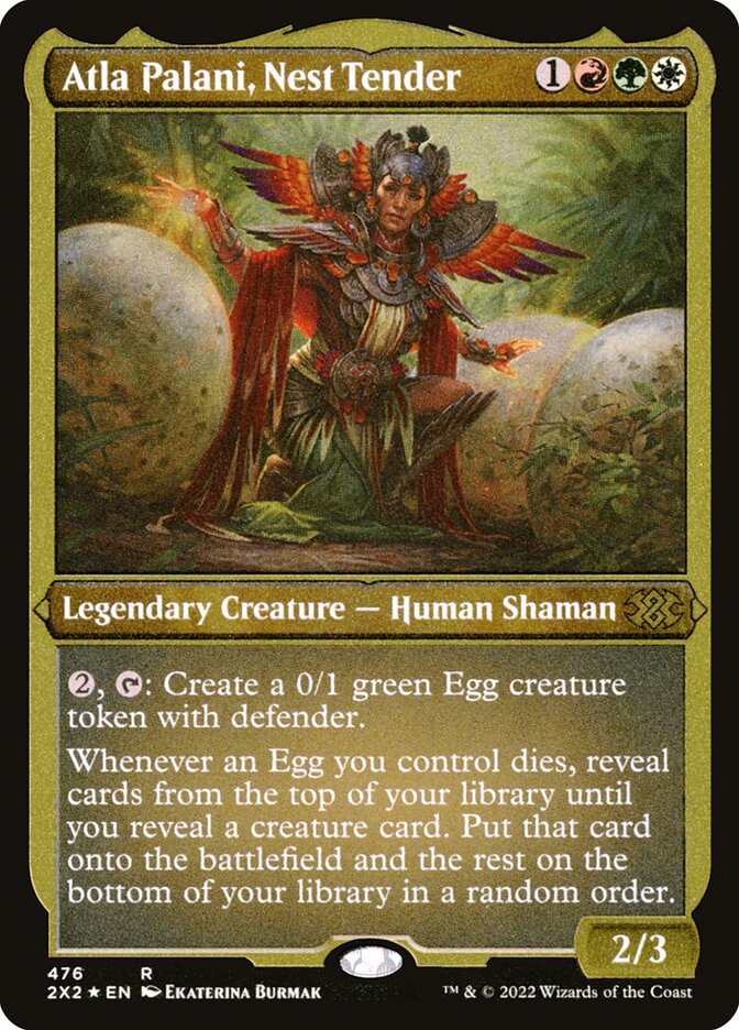 Atla Palani- Nest Tender (Foil Etched)