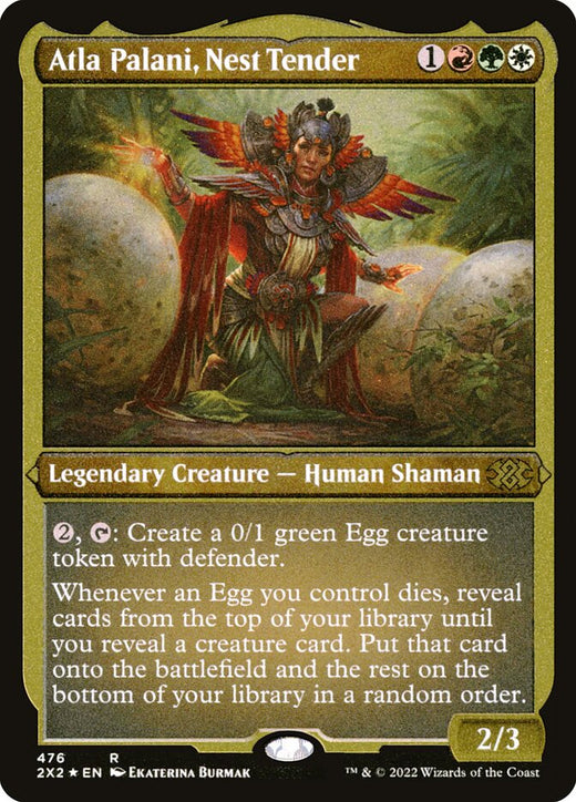 Atla Palani- Nest Tender (Foil Etched)