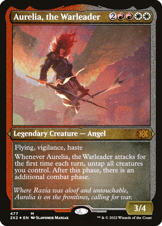 Aurelia- the Warleader (Foil Etched)
