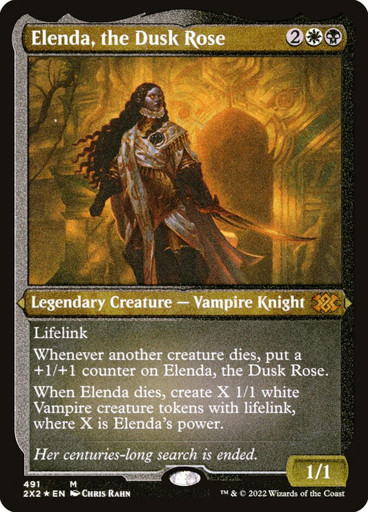 Elenda- the Dusk Rose (Foil Etched)