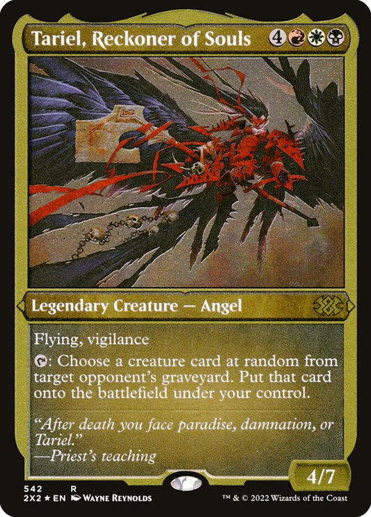 Tariel- Reckoner of Souls (Foil Etched)