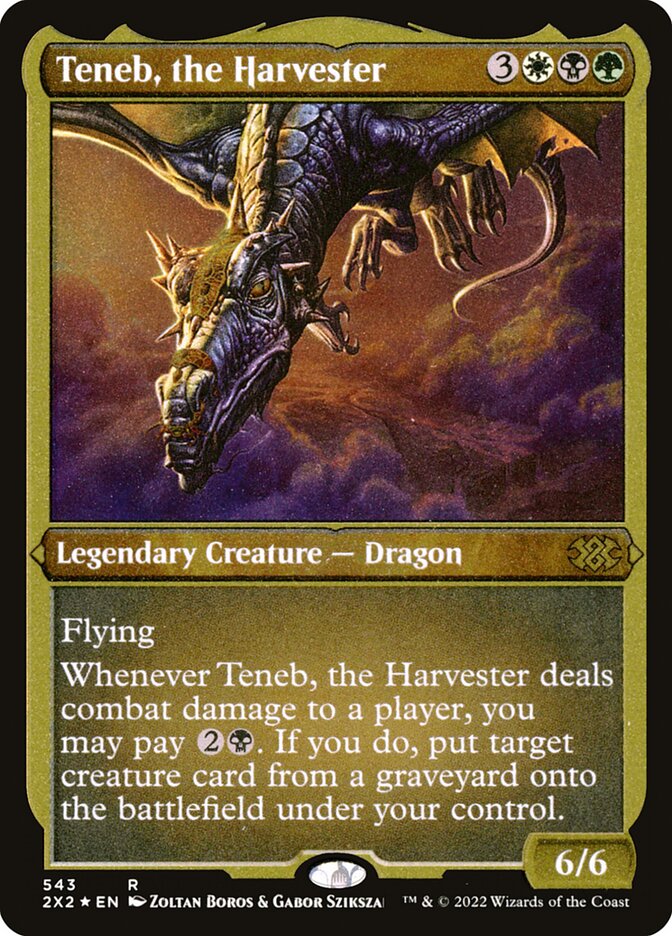 Teneb- the Harvester (Foil Etched)