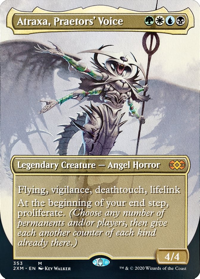 Atraxa- Praetors' Voice (Borderless)