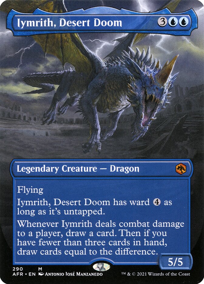Iymrith- Desert Doom (Borderless)