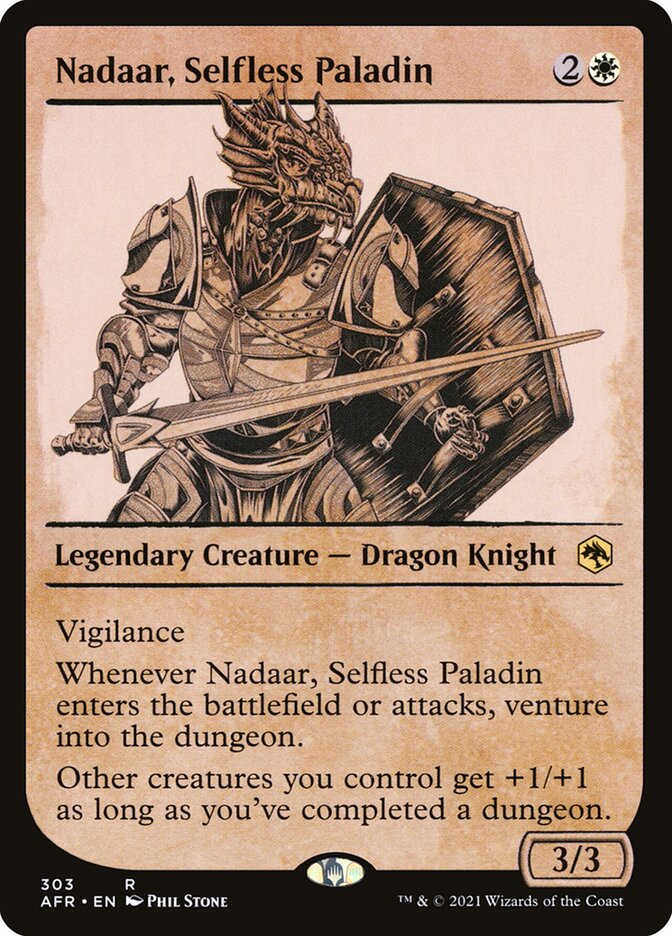 Nadaar- Selfless Paladin (Showcase)