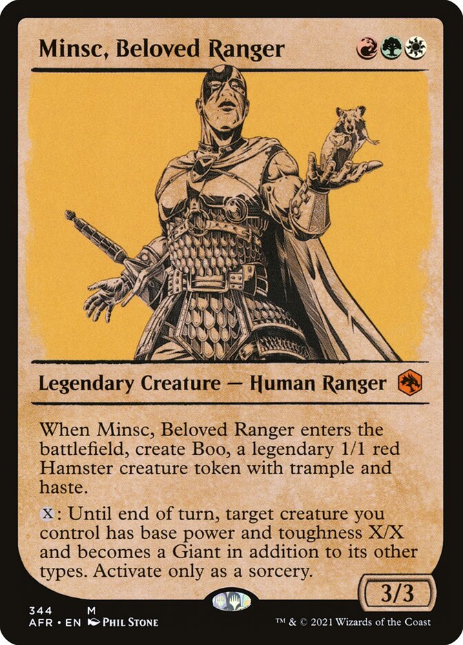 Minsc- Beloved Ranger (Showcase)