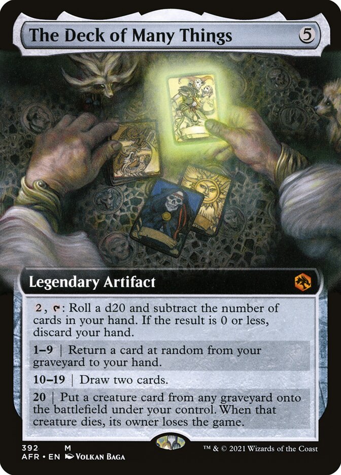 The Deck of Many Things (Extended Art)