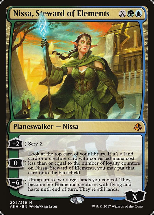 Nissa- Steward of Elements
