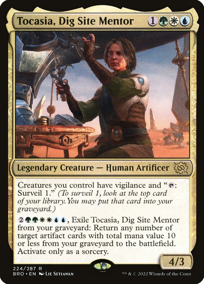 Tocasia- Dig Site Mentor
