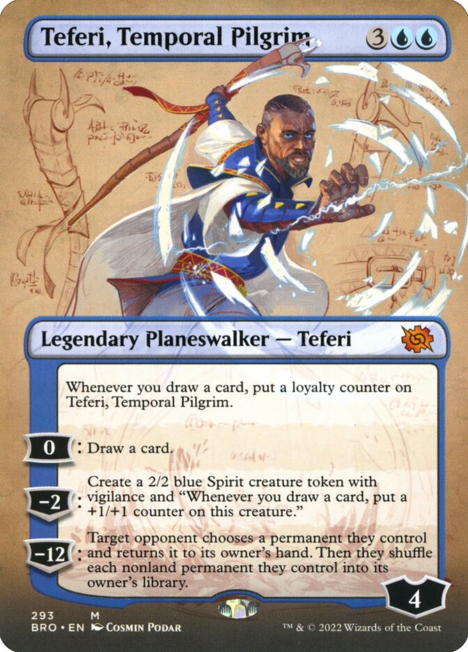 Teferi- Temporal Pilgrim (Borderless)