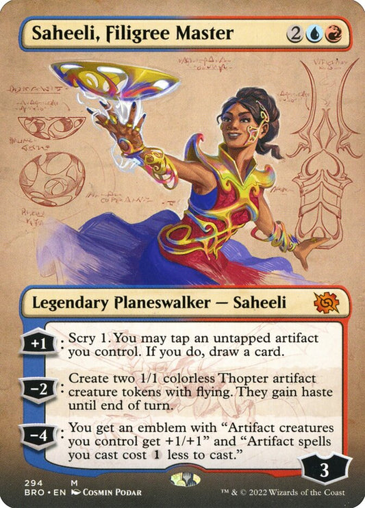 Saheeli- Filigree Master (Borderless)
