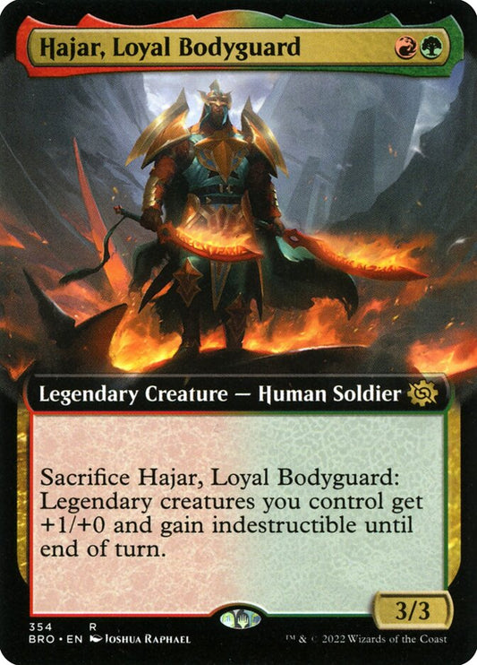Hajar- Loyal Bodyguard (Extended Art)