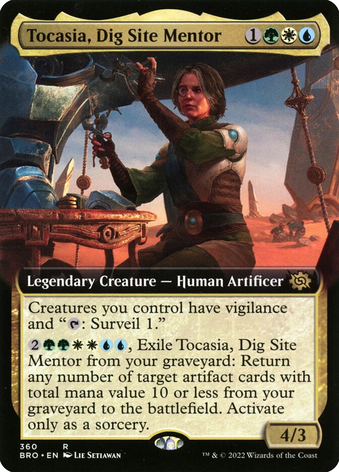 Tocasia- Dig Site Mentor (Extended Art)