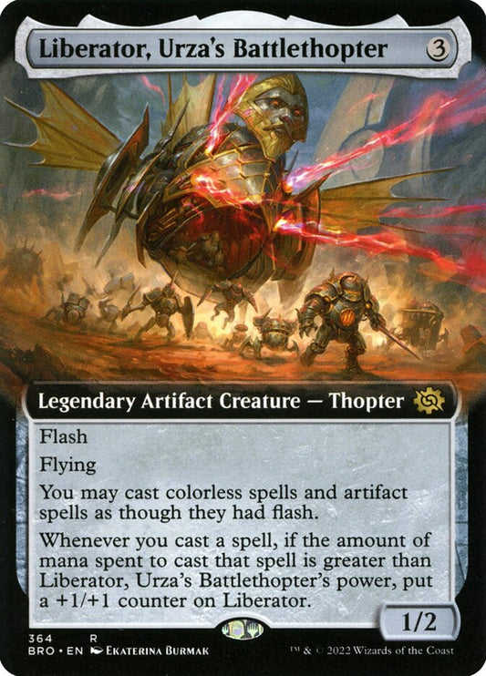 Liberator- Urza's Battlethopter (Extended Art)
