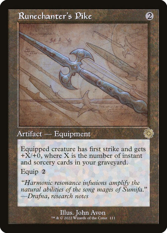 Runechanter's Pike (Schematic)