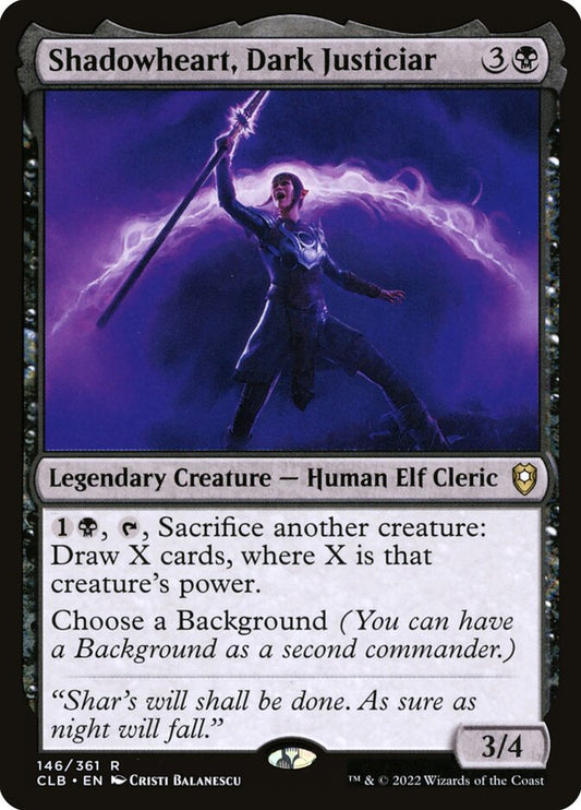 Shadowheart- Dark Justiciar