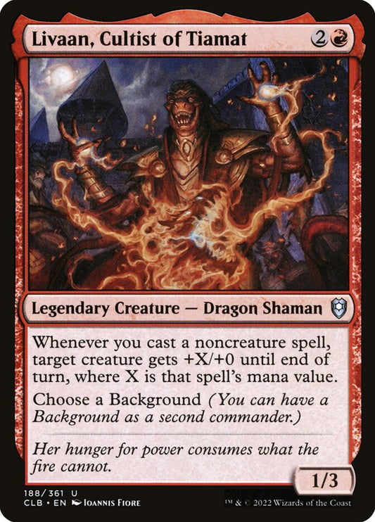 Livaan- Cultist of Tiamat