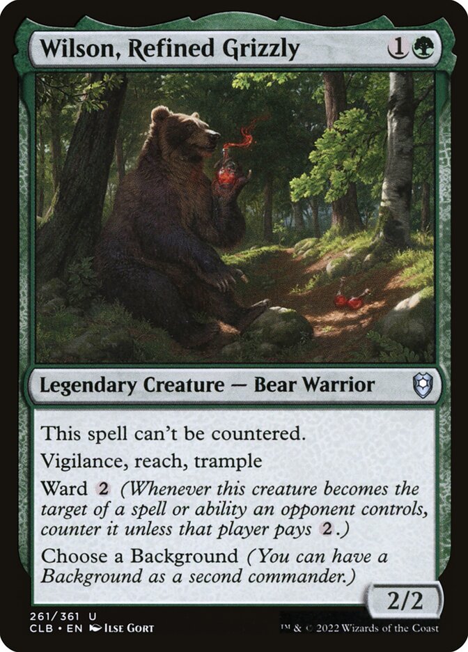 Wilson- Refined Grizzly