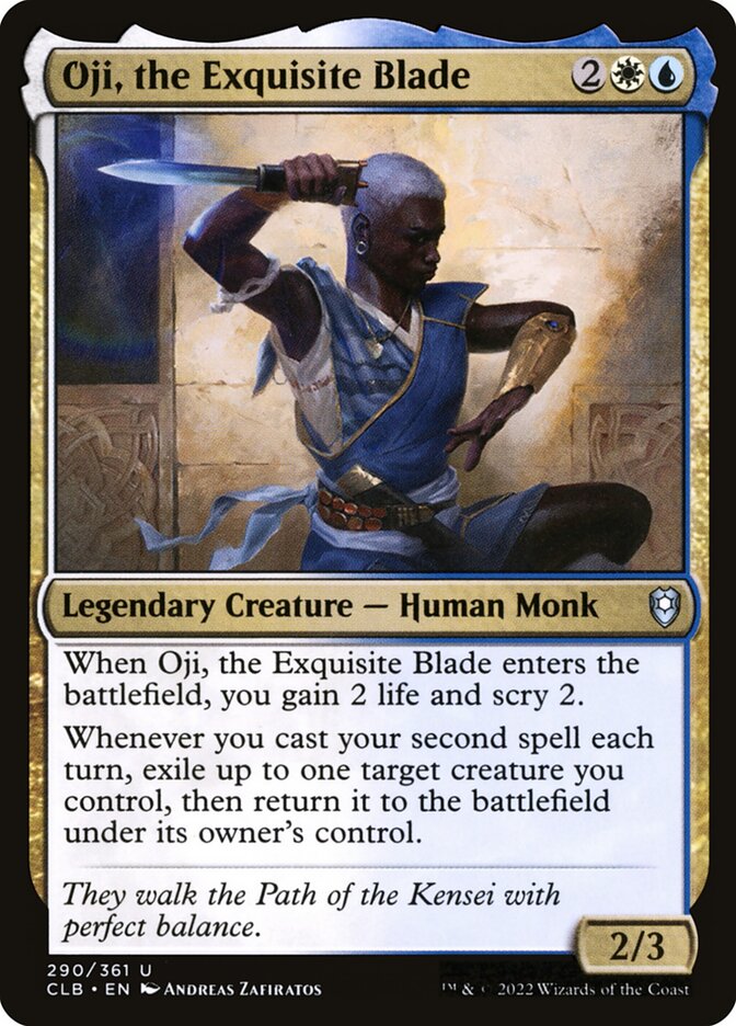 Oji- the Exquisite Blade