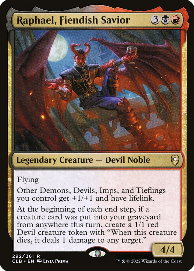 Raphael- Fiendish Savior
