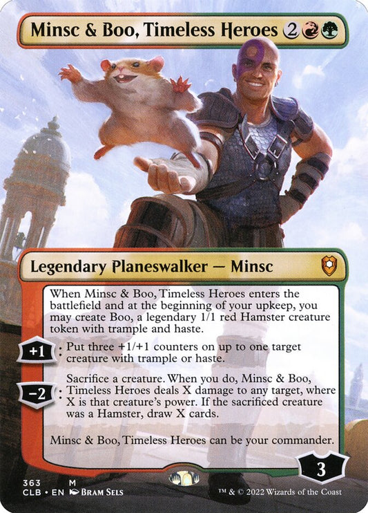 Minsc & Boo- Timeless Heroes (Borderless)