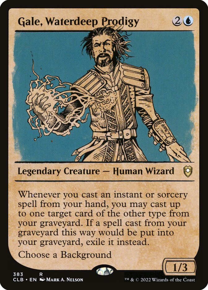 Gale- Waterdeep Prodigy (Showcase)