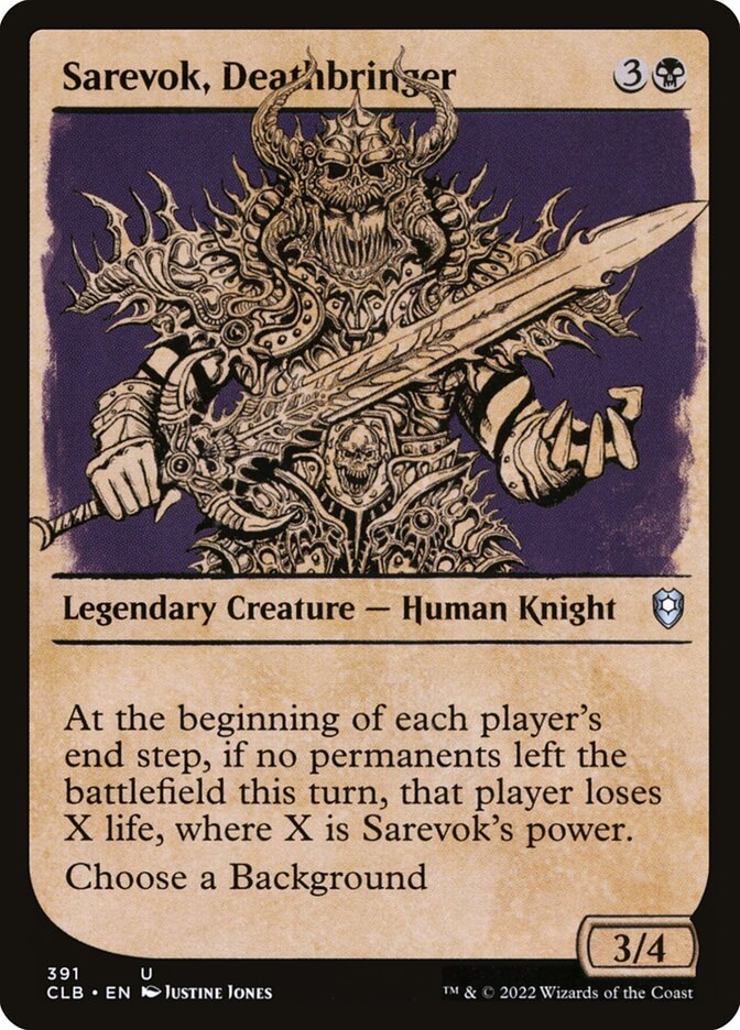 Sarevok- Deathbringer (Showcase)