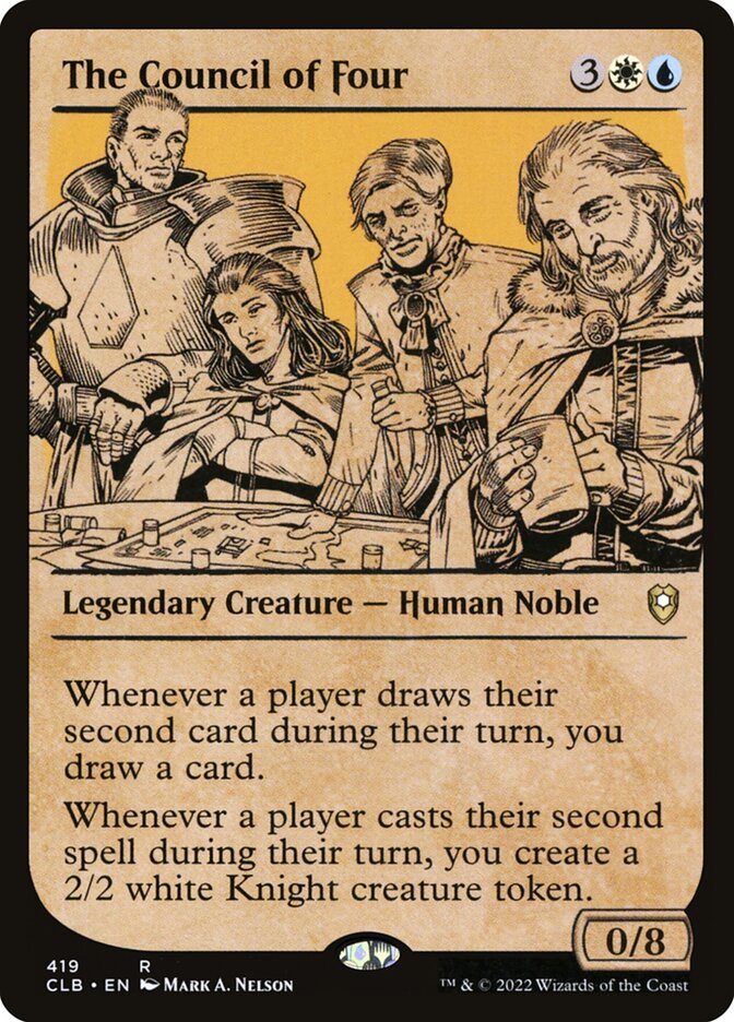 The Council of Four (Showcase)