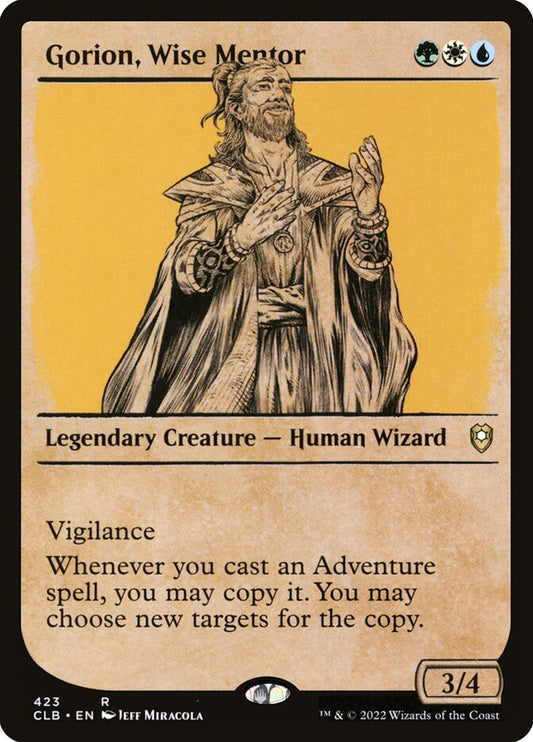 Gorion- Wise Mentor (Showcase)