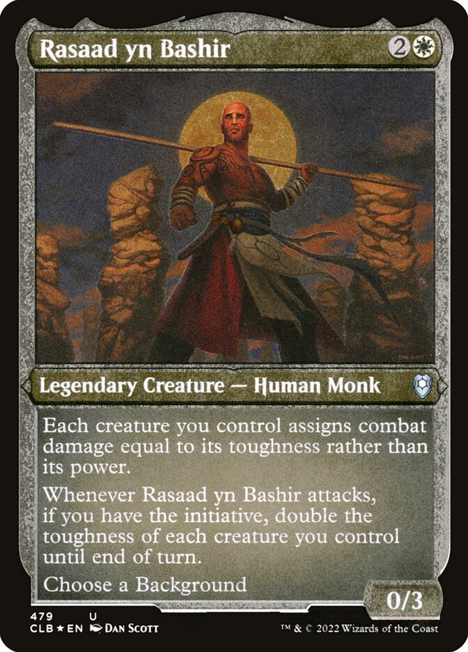 Rasaad yn Bashir (Etched Foil)