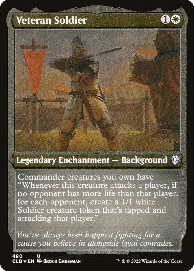 Veteran Soldier (Etched Foil)