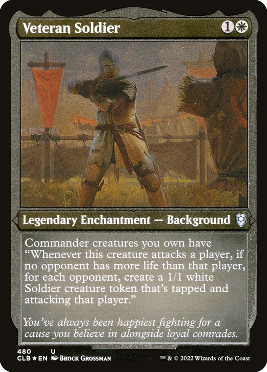 Veteran Soldier (Etched Foil)