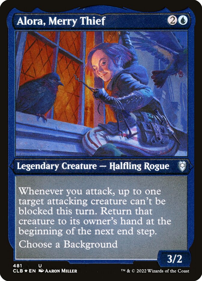 Alora- Merry Thief (Etched Foil)