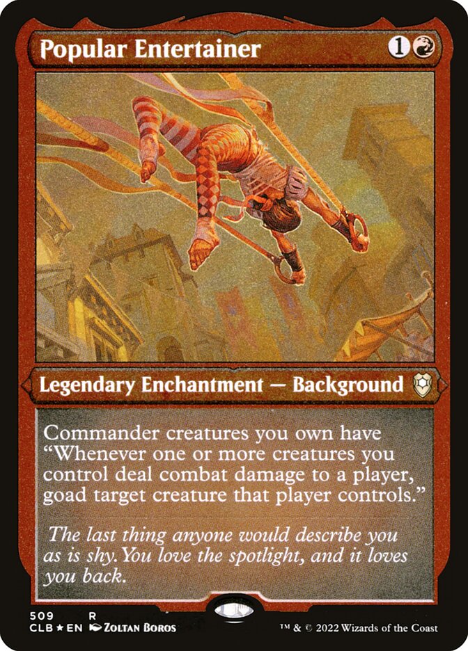 Popular Entertainer (Etched Foil)